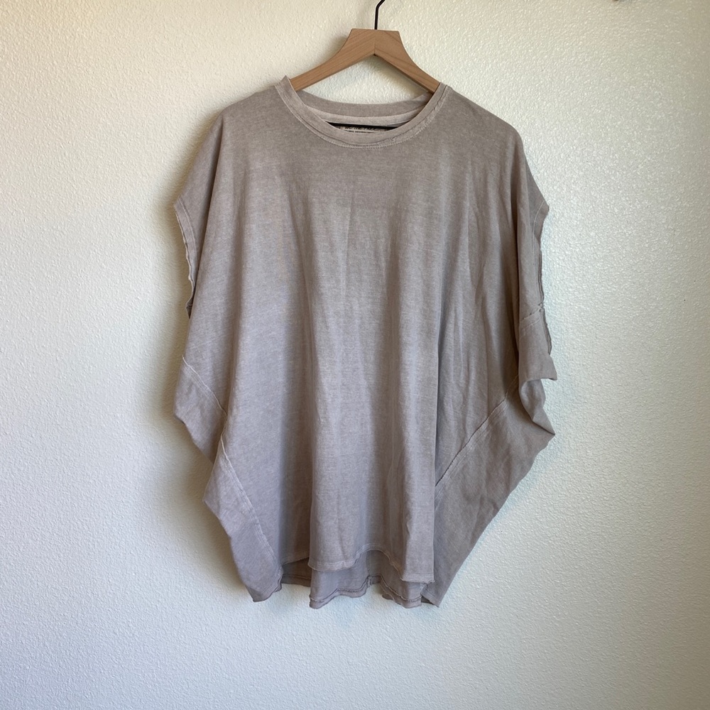 Free People oversized muscle tee